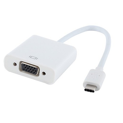 מתאם Protec DM110 Adapter USB 3.1 Type C to VGA