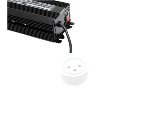 ממיר מתח לרכב מ 12V לחשמל רגיל 220V עוצמה 600W