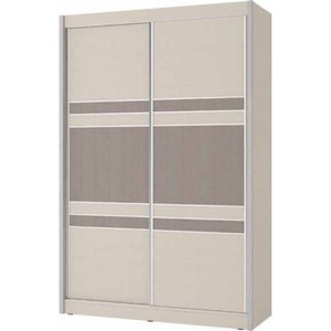 ארון הזזה שתי דלתות 160X240 מעוצב דגם טומס