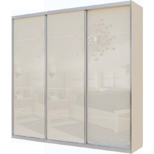 ארון הזזה שלוש דלתות זכוכית 180X240 דגם הולנדיה