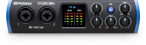 זוית נוספת PreSonus Studio 24C Audio Interface