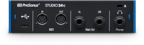 זוית נוספת PreSonus Studio 24C Audio Interface