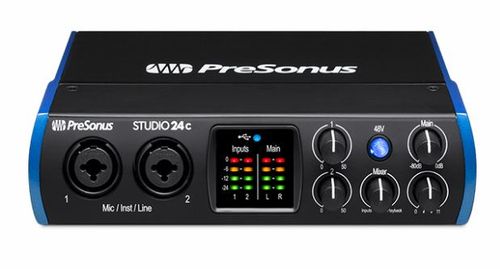 זוית נוספת PreSonus Studio 24C Audio Interface