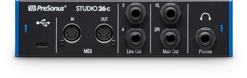 זוית נוספת presonus studio26c