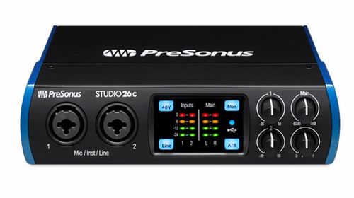 זוית נוספת presonus studio26c