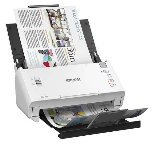  סורק צבעוני דו צדדי WorkForce DS‑410 אפסון