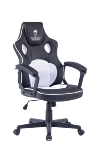‫‪COMBAT GAMING CHAIR‬‬ DRAGON - כסא משרדי גיימינג דרגון דגם קומבט לבן