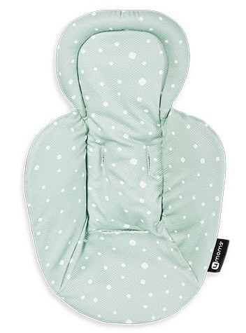 מקטין דו-צדדי מרופד לתינוק לנדנדות וטרמפולינות עם בד מנדף