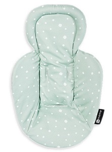 מקטין דו-צדדי מרופד לתינוק לנדנדות וטרמפולינות עם בד מנדף