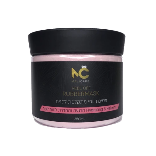 מסיכת יופי מתקלפת לפנים הרגעה והחדרת לחות לעור  מליקר- 350 מ