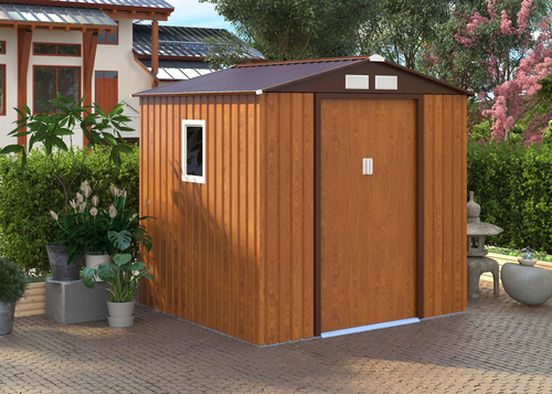 מחסן מתכת פרמיום דגם 2.13X2.55 Garden Top W78 