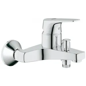 סוללה לאמבטיה גרואה BauFlow 23601000 ללא צינור ומזלף
