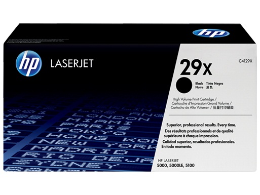 טונר C4129X HP שחור למדפסות 5000. 5100 מקורי