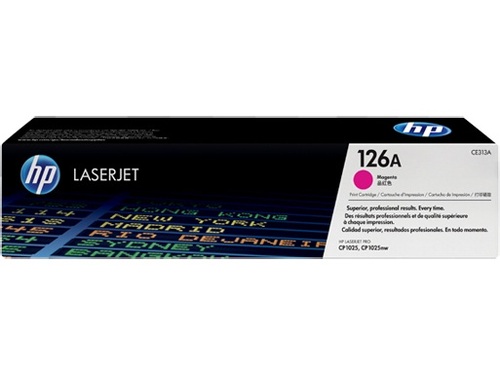 טונר אדום HP CE313A למדפסות 175. 275. 1025 מקורי