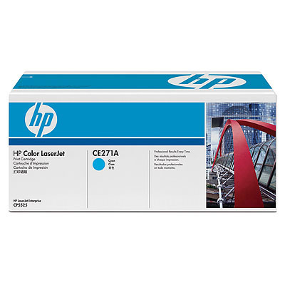 טונר כחול HP 650A CE271A מקורי