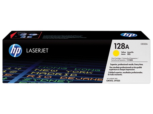 טונר צהוב HP CE322A למדפסות 1525. 1415 מקורי