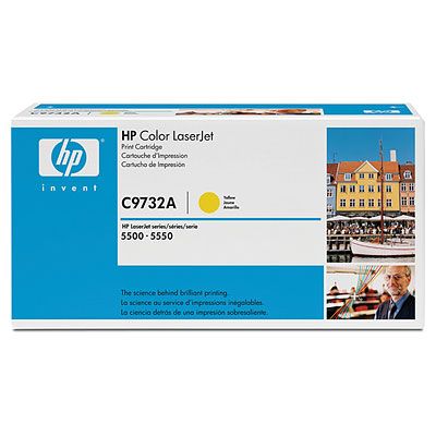 טונר צהוב HP C9732A מקורי