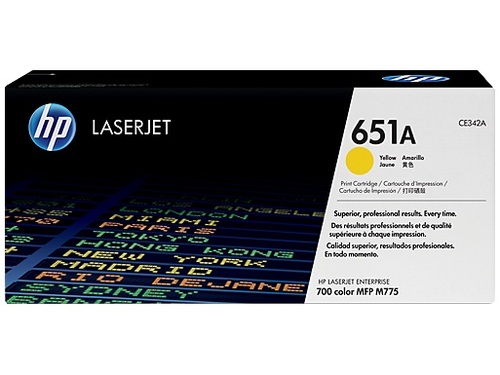 טונר צהוב HP CE342A למדפסת 775 מקורי