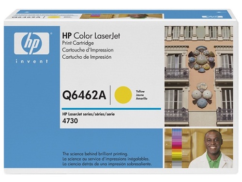 טונר צהוב HP Q6462A למדפסות 4730 מקורי