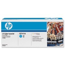טונר ציאן CE741A למדפסת CP5225