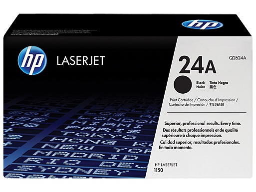 טונר שחור Q2624A HP למדפסת 1150 מקורי