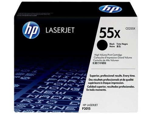 טונר שחור HP CE255X למדפסות 525. 521. 3015 מקורי