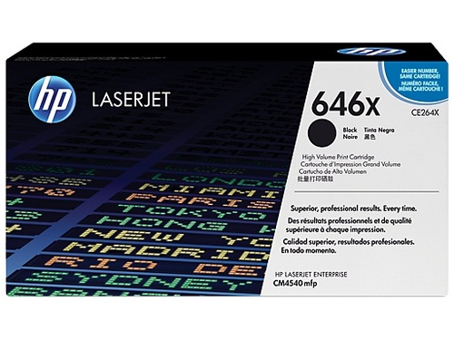 טונר שחור HP CE264X למדפסת 4540 מקורי
