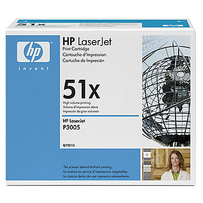 טונר שחור Q7551X HP מקורי