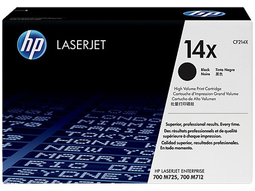 טונר שחור גדול HP CF214X למדפסות 712. 725 מקורי