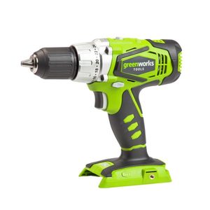 מקדחה/מברגה רוטטת 13 מ"מ 24V נטענת Greenworks גוף בלבד!