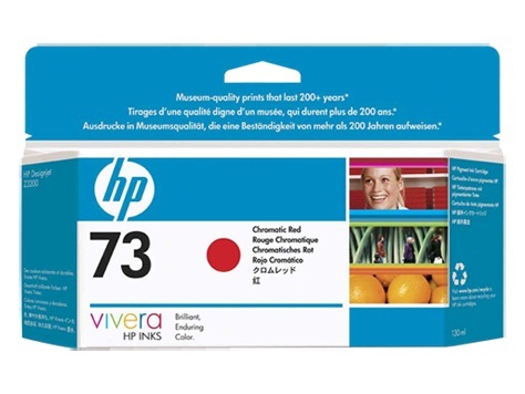 ראש דיו אדום כרומטי HP 73 130-ml CD951A מקורי