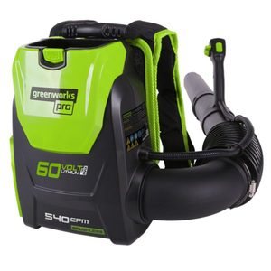 מפוח גב נטען Greenworks 80V גוף בלבד!