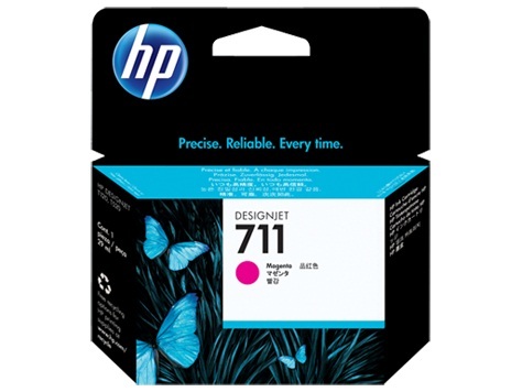 ראש דיו אדום HP 711 29-ml CZ131A‏ 