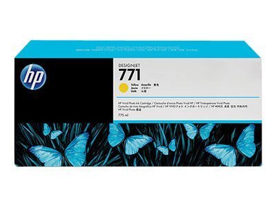 ראש דיו צהוב HP 771 CE040A מקורי