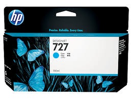 ראש דיו ציאן HP 727 130-ml B3P19A למדפסות T920. T1500 מקורי