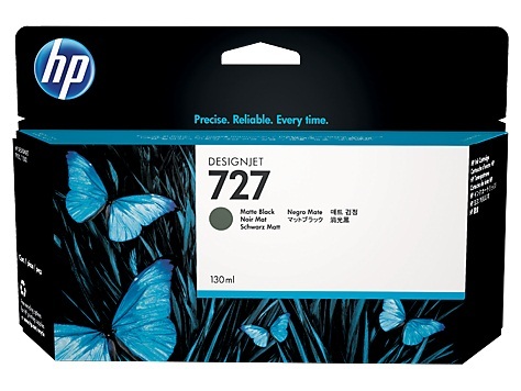ראש דיו שחור מט HP 727 130-ml B3P22A מקורי