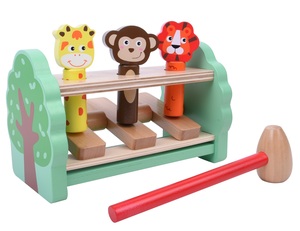 הך פטיש קפיץ קפוץ חיות מעץ