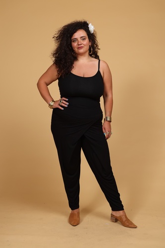 גופיה ספגטי plus size