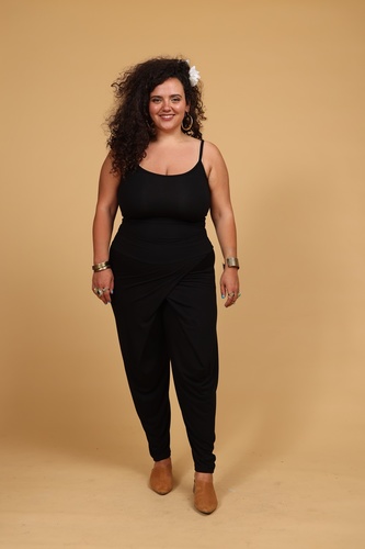 גופיה ספגטי plus size