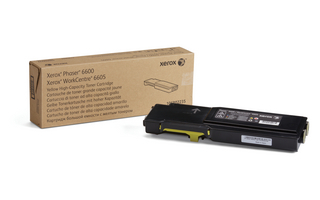 טונר צהוב XEROX PHASER 6600 / WC 6605 מקורי