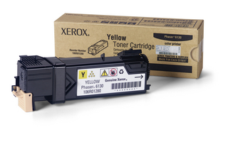 טונר צהוב Xerox 106R01280 זירוקס למדפסת 6130 מקורי