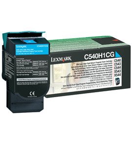 טונר כחול 0C540H1CG LEXMARK מקורי