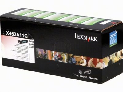 טונר שחור גדול 0X463X11G LEXMARK מקורי