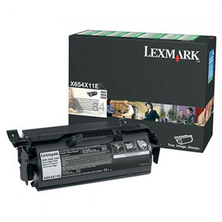 טונר שחור ענק X654X11E LEXMARK מקורי