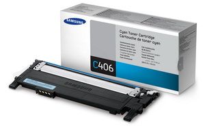 טונר כחול CLT-C406S Samsung למדפסת 3305 מקורי