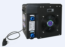 משאבת חום MINI בהספק 3KW לגקוזי ובריכות קטנות 
