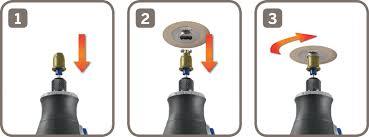 ציר SPEED CLICK לדרמל דגם SC402 תוצרת DREMEL