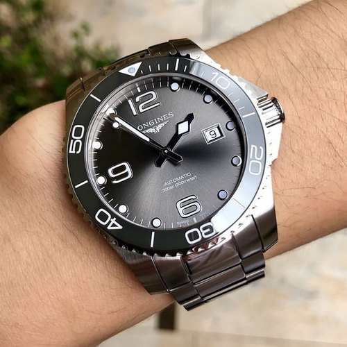 Longines L37824766 Hydroconquest 43MM לונג'ין יבואן רשמי