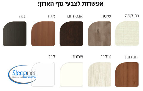 ארון הזזה לחדר ילדים עם מראות דגם בלה