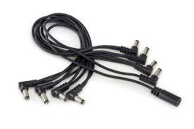 כבל לספק כח ל 8 אפקטים Rockboard Flat RBO CAB POWER DC8 A